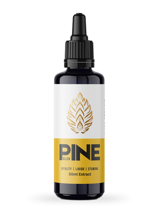 Pine Pollen spagyric pine pollen tincture, 50 ml dropper bottle